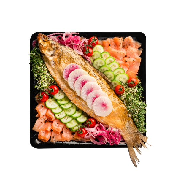 Lox And Smoked White Fish Platter