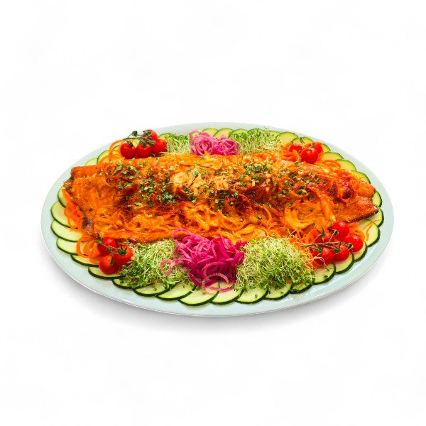 Onion Broiled Side Of Salmon