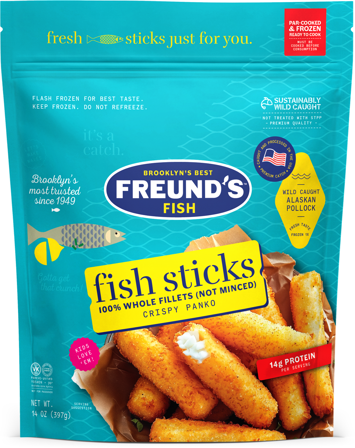 Fish Sticks (Bag) – Freunds Fish