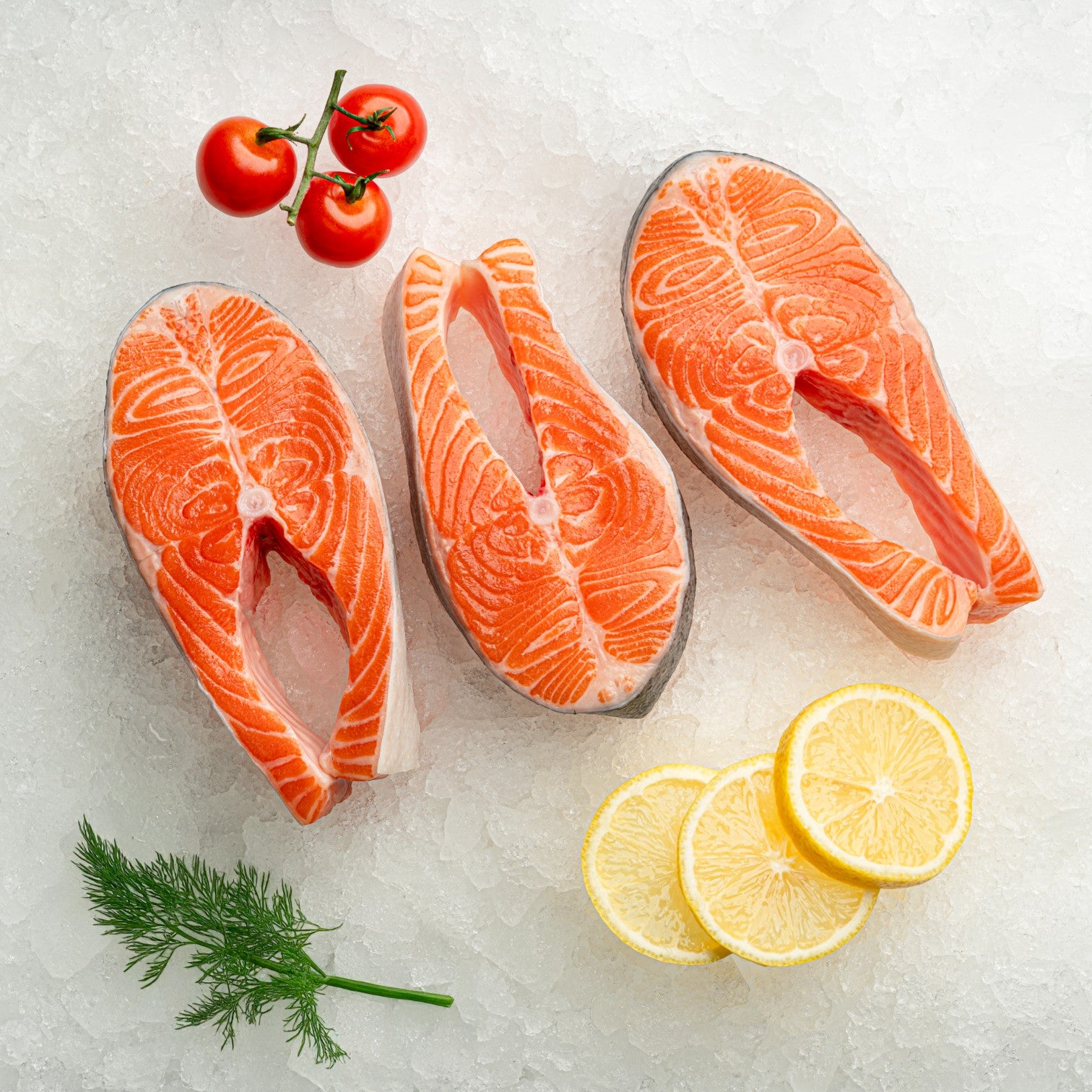 Salmon Steaks (Bone-in)