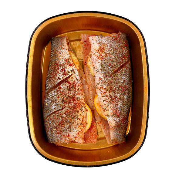 Smokey Rubbed Butterflied Broznini (RTB)