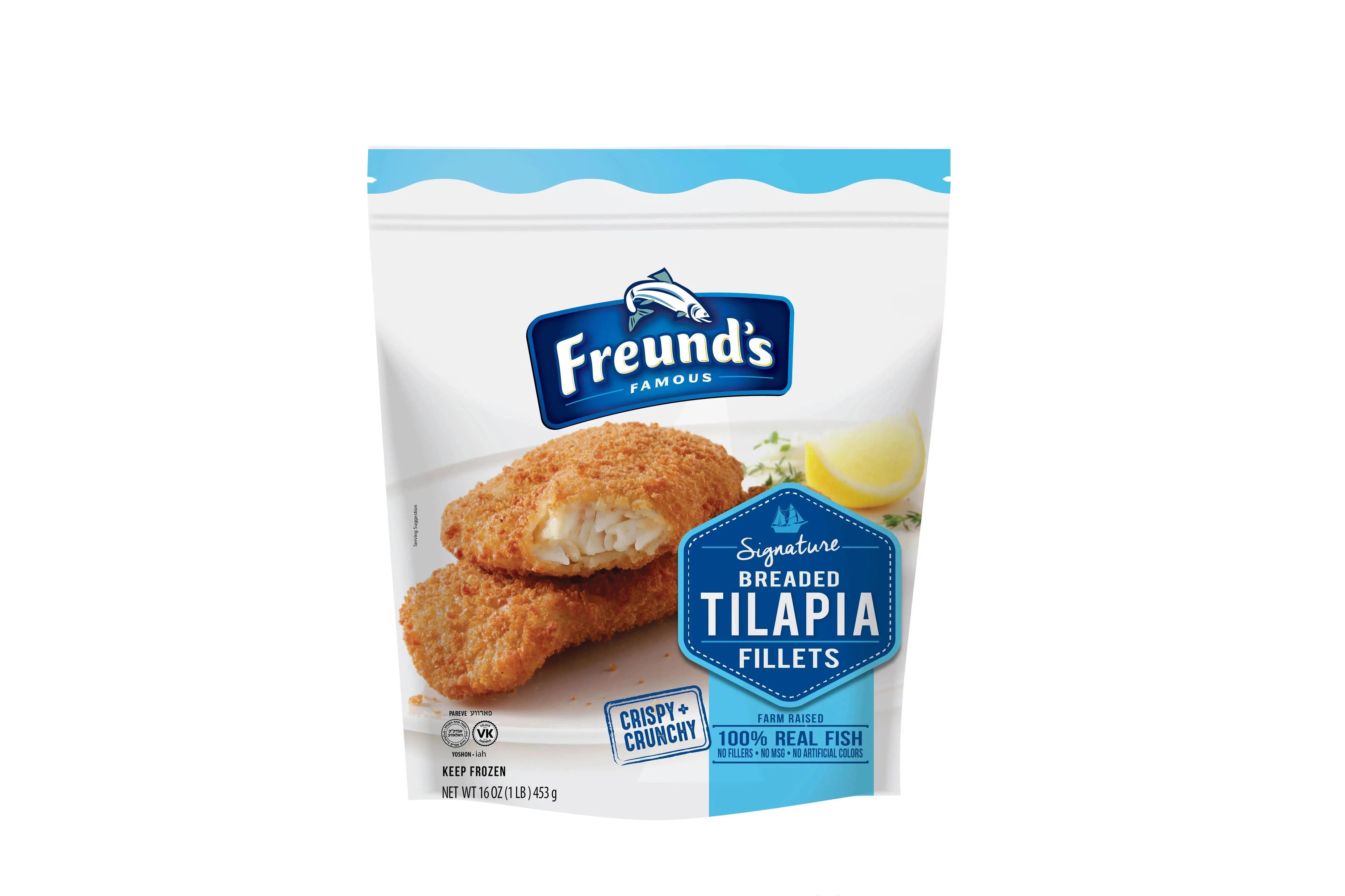Tilapia Breaded Bag (Frozen)