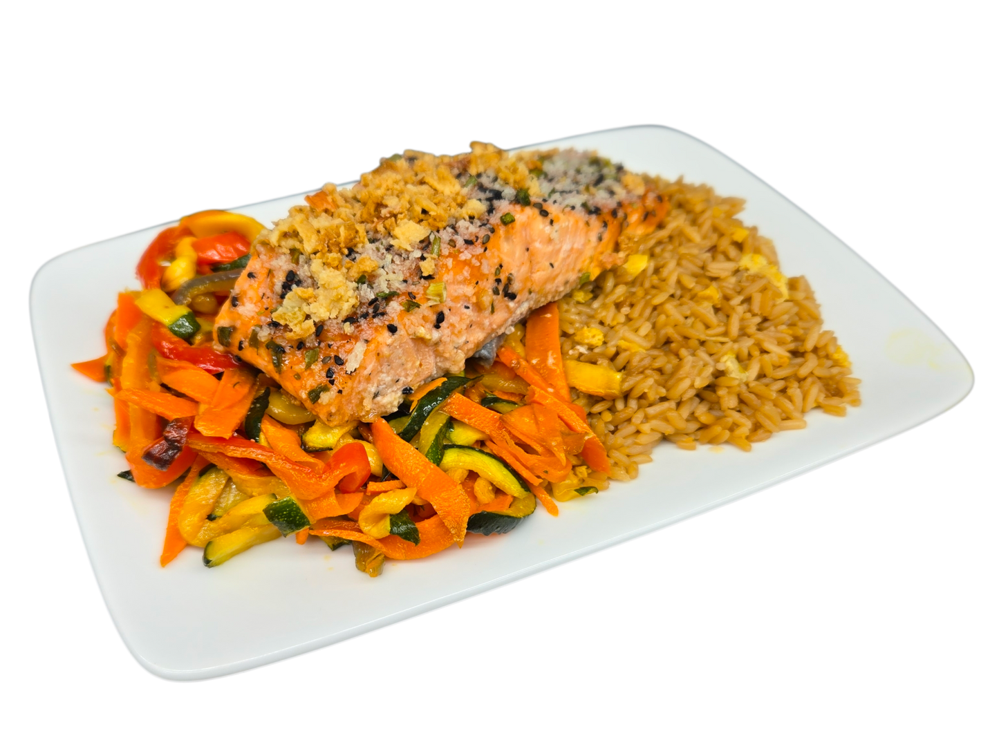 Baked Salmon Plate