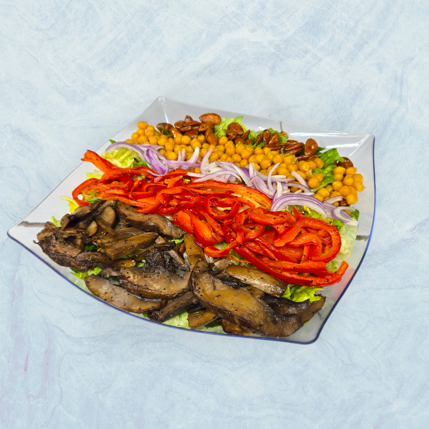 Portobello Salad Party Bowl