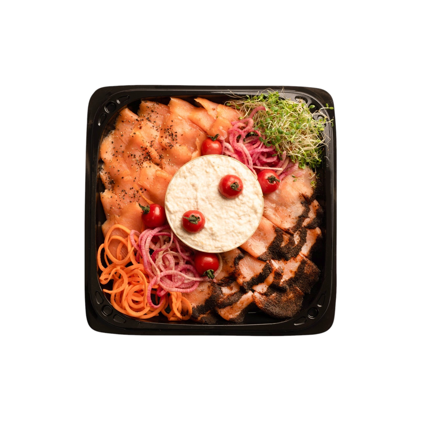 Lox And Smoked White Fish Platter